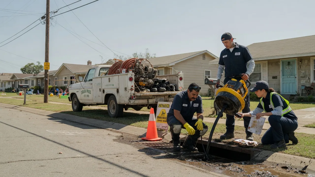 Drain Cleaning in Warren, TX near me